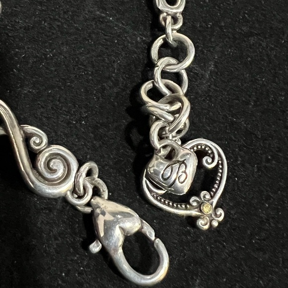 Brighton Silver Swirl Heart Bracelet - Picture 4 of 6